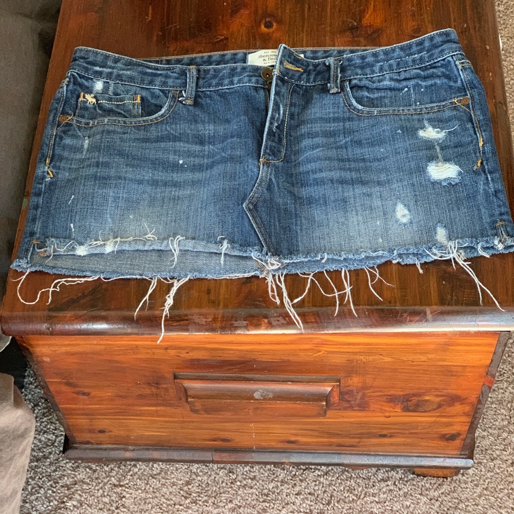 Abercrombie Jean skirt